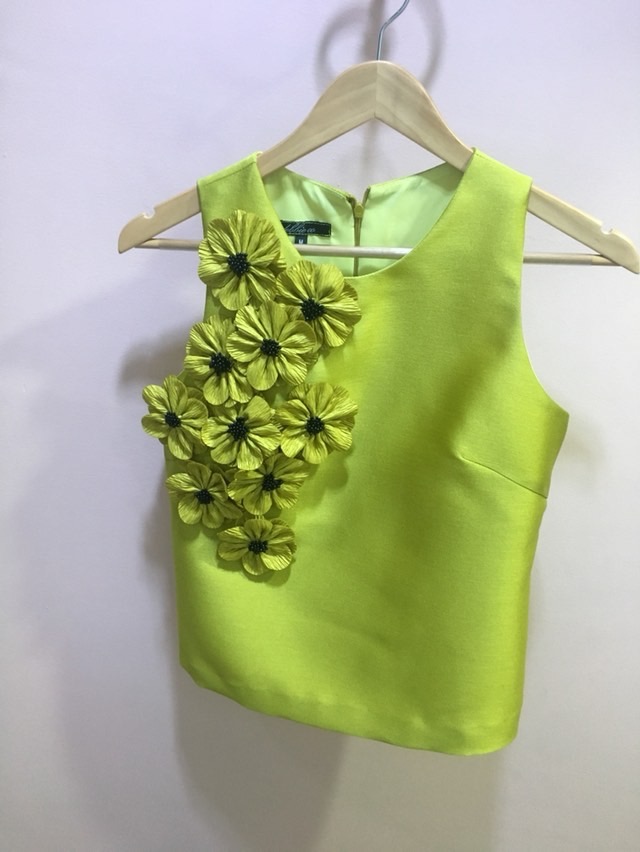 Lindsey in Chartreuse
