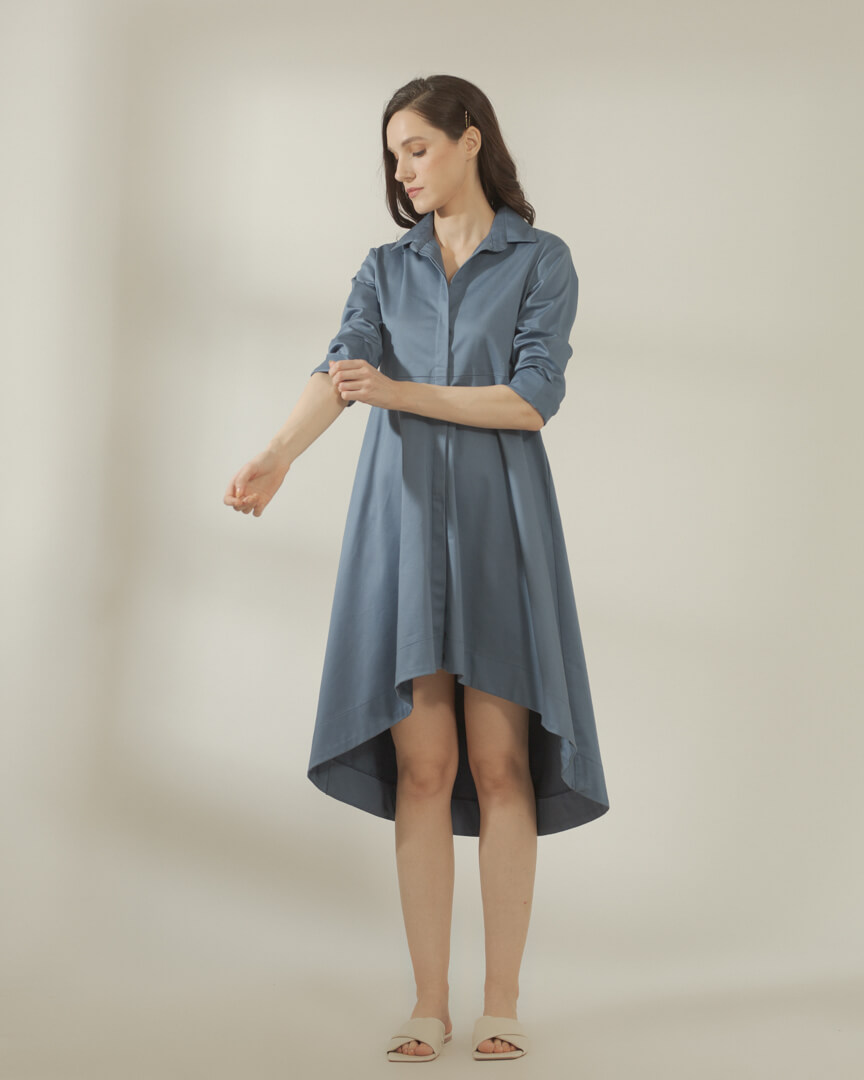 Ushuaia in Dusty Blue