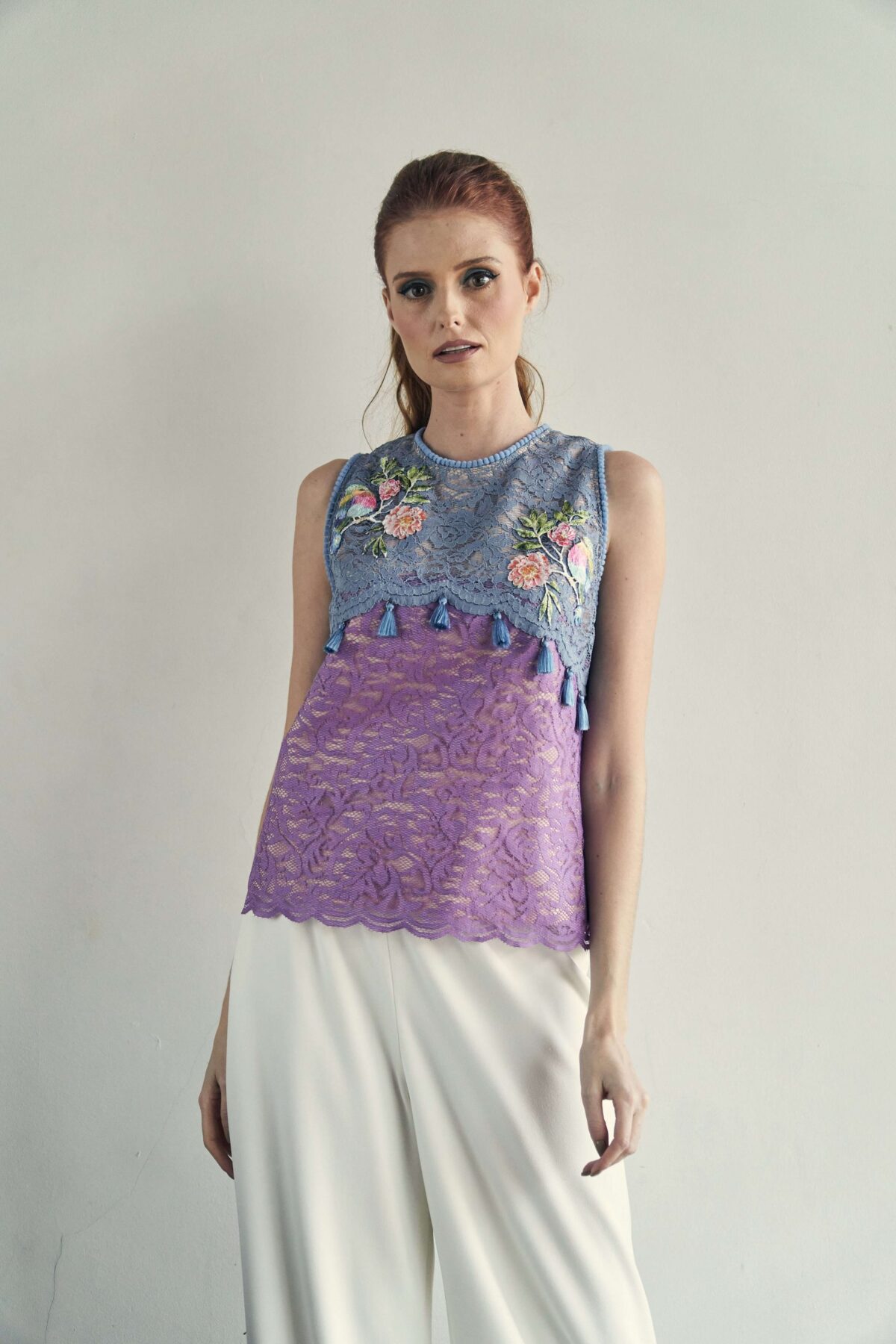 Auden in Dusty Blue and Lavender - Image 5