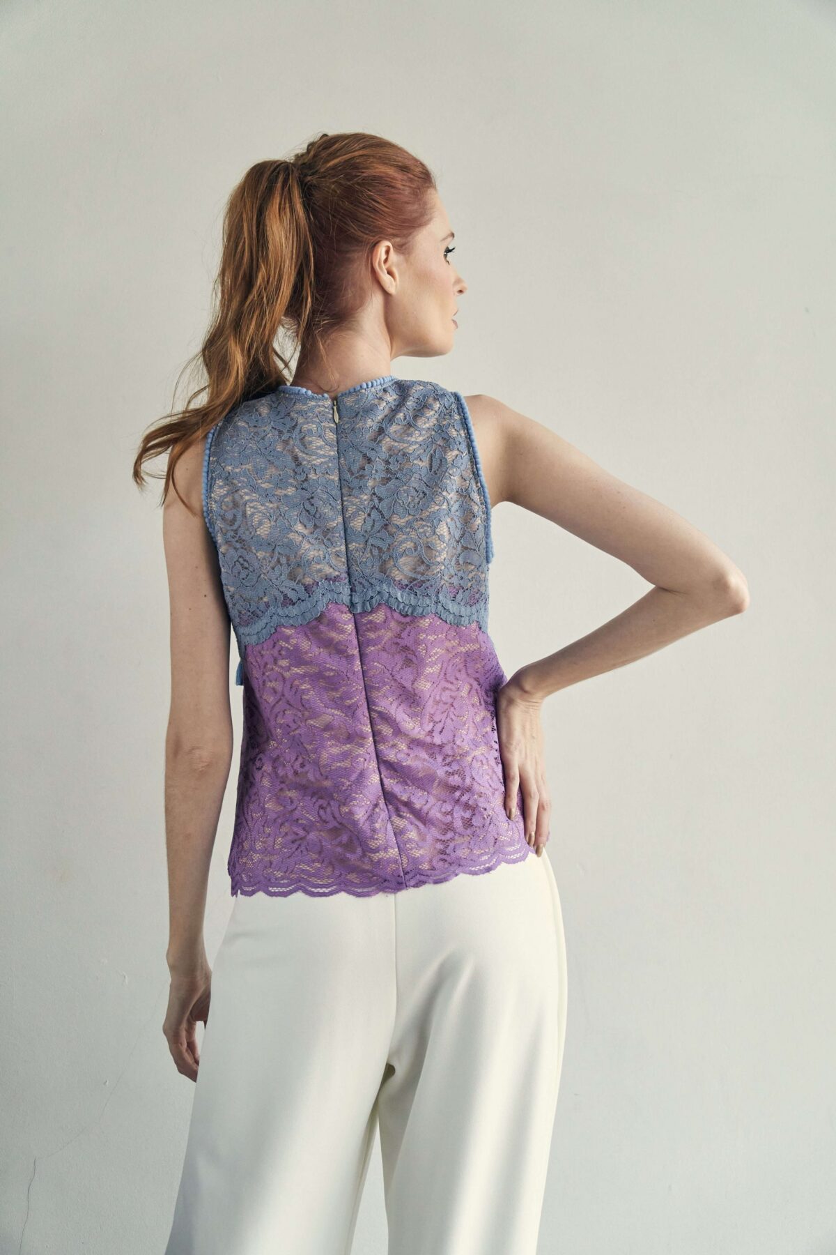 Auden in Dusty Blue and Lavender - Image 2