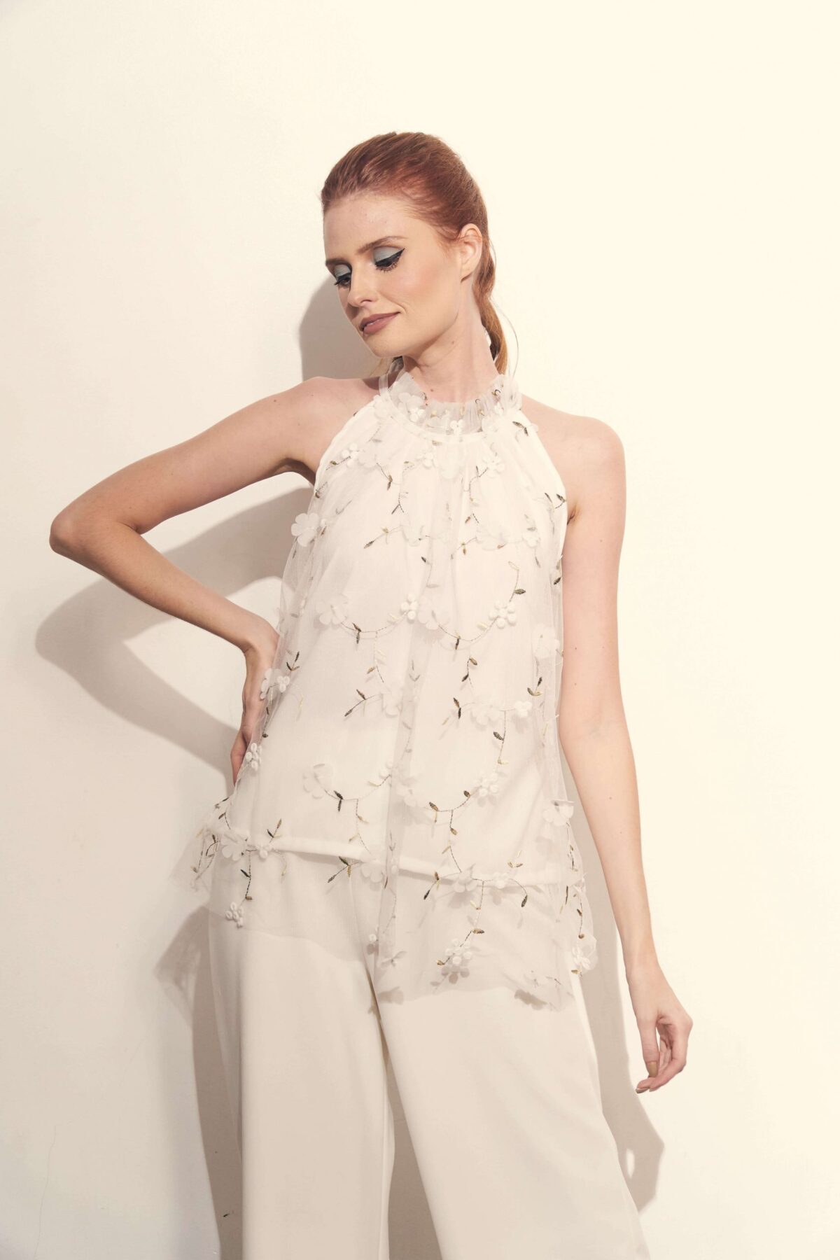 Finley in White