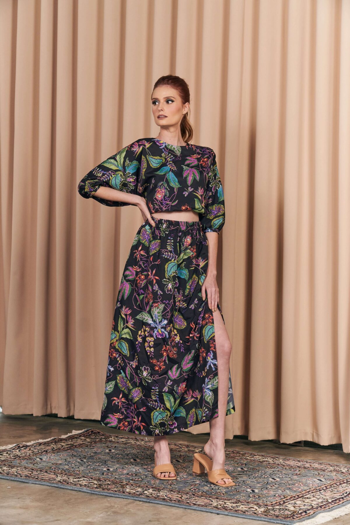 Mattia in Black Floral