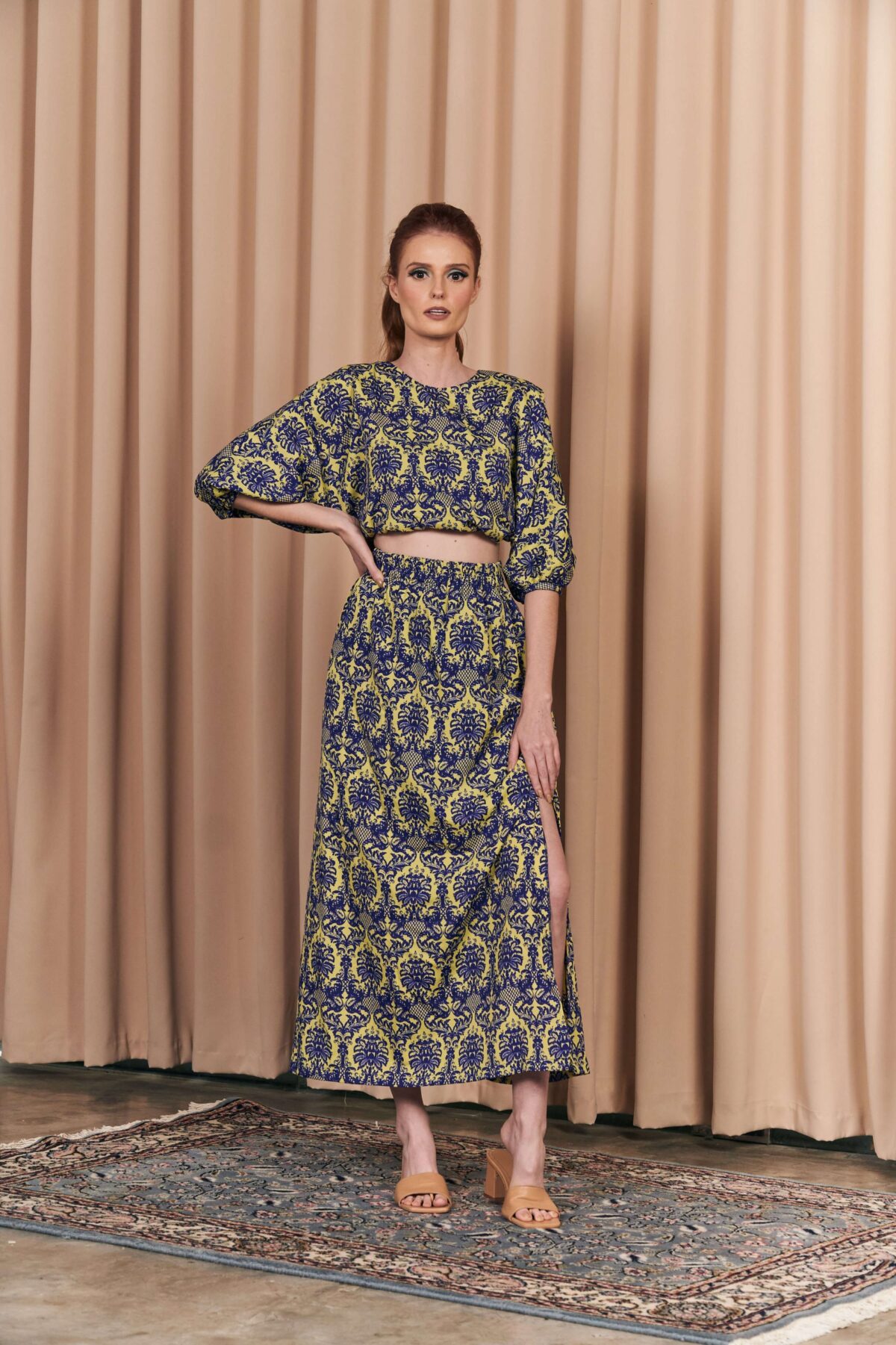 Mattia in Yellow Damask - Image 6