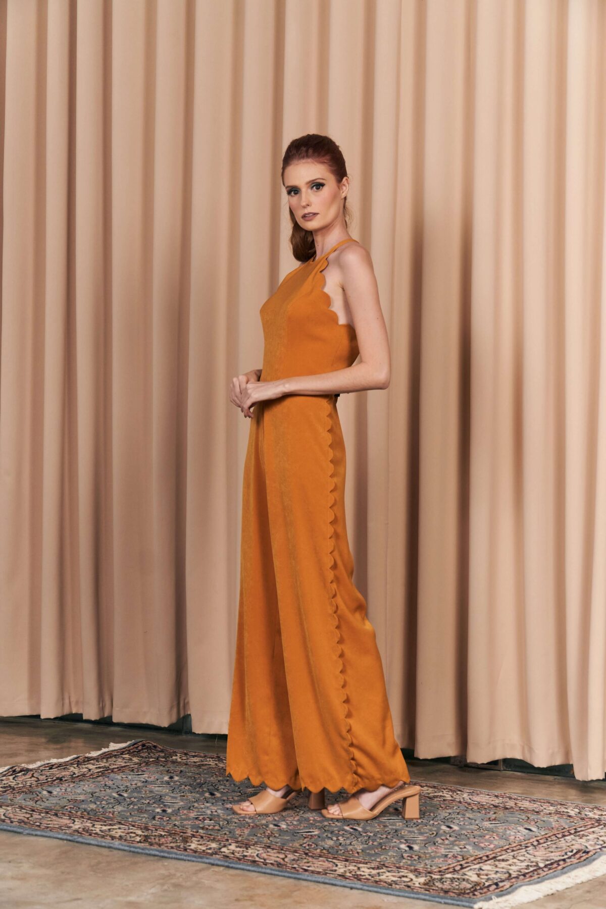 Praga in Marigold Crepe - Image 4