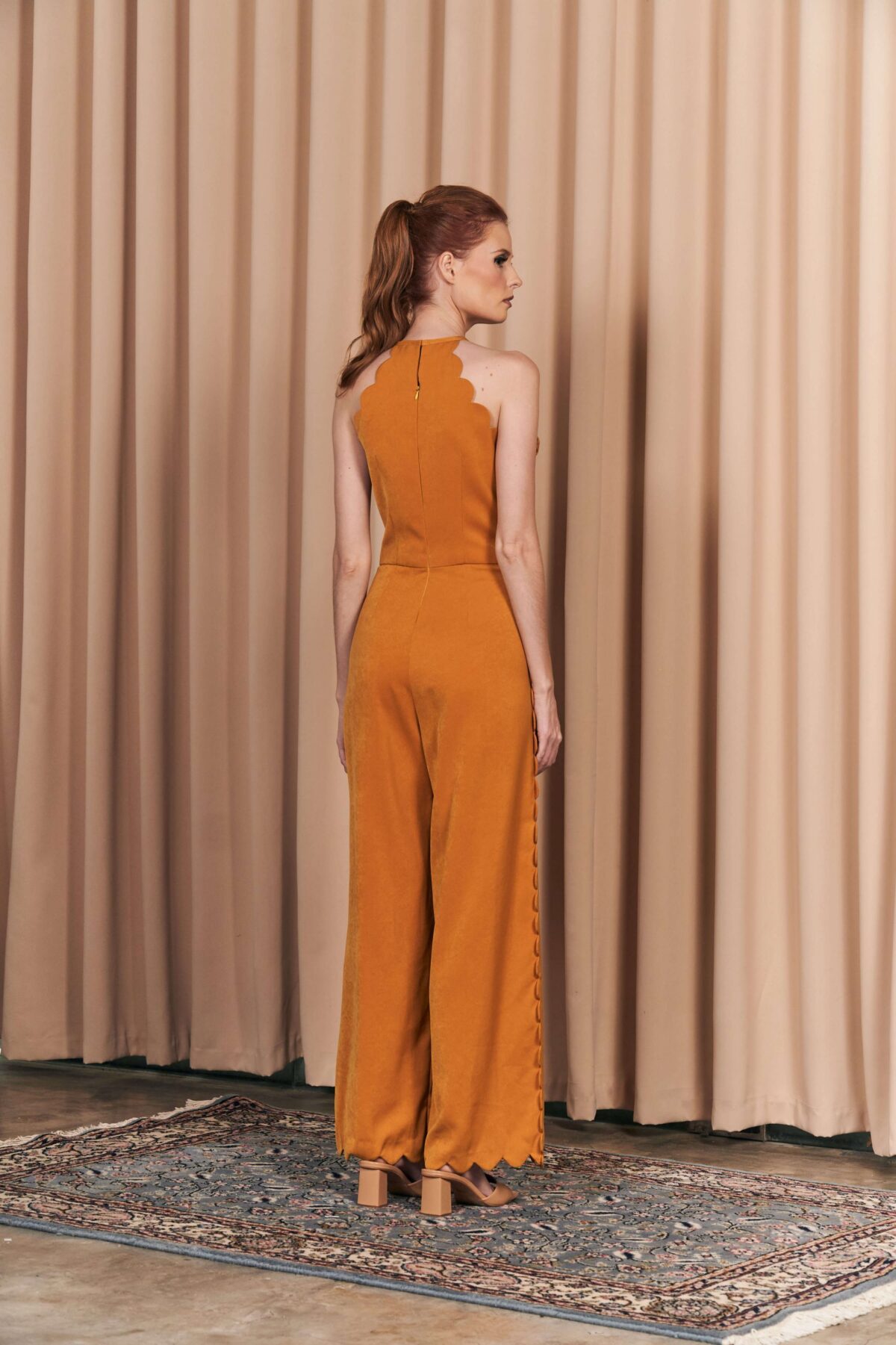 Praga in Marigold Crepe - Image 2