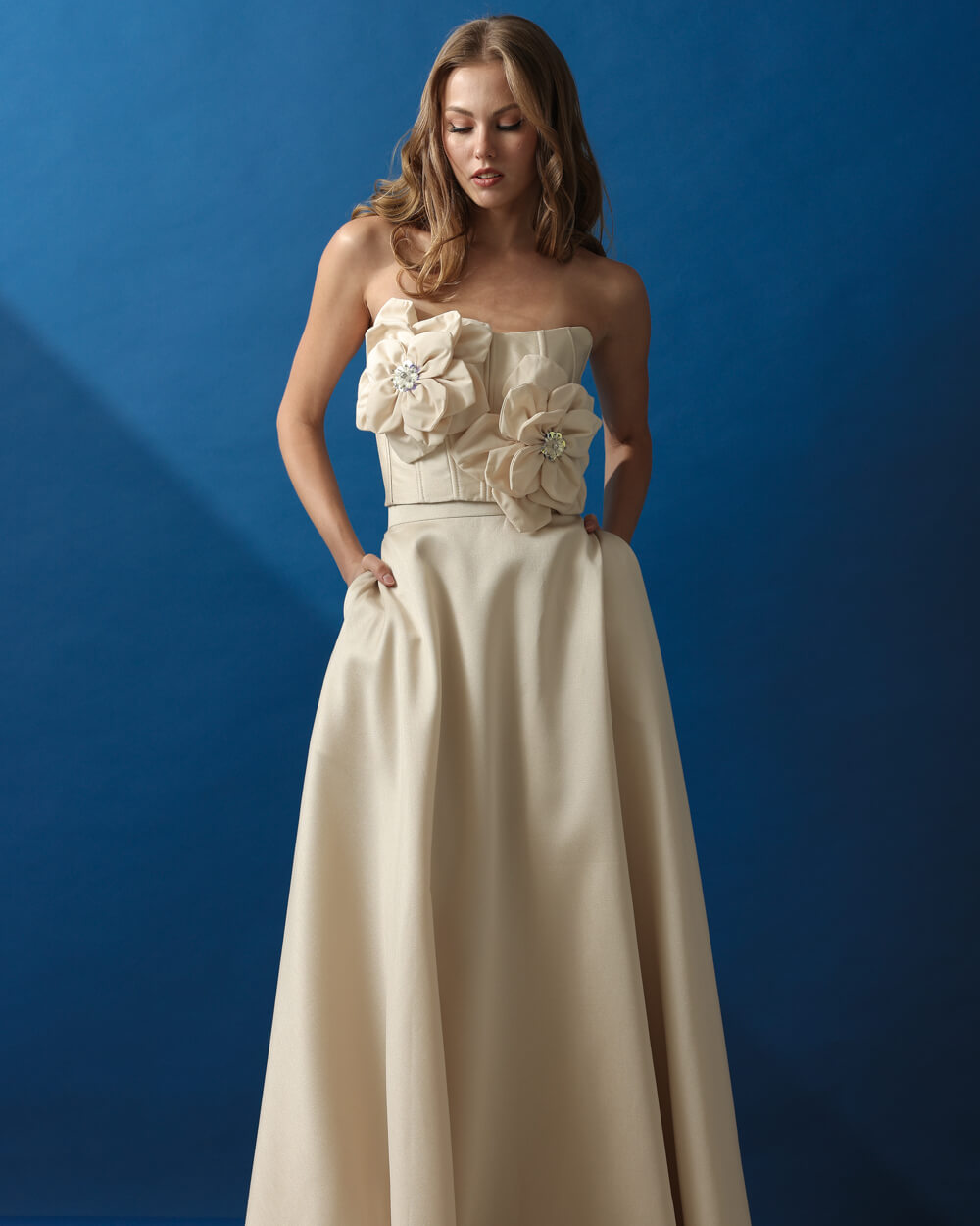 Elian Top in Cream