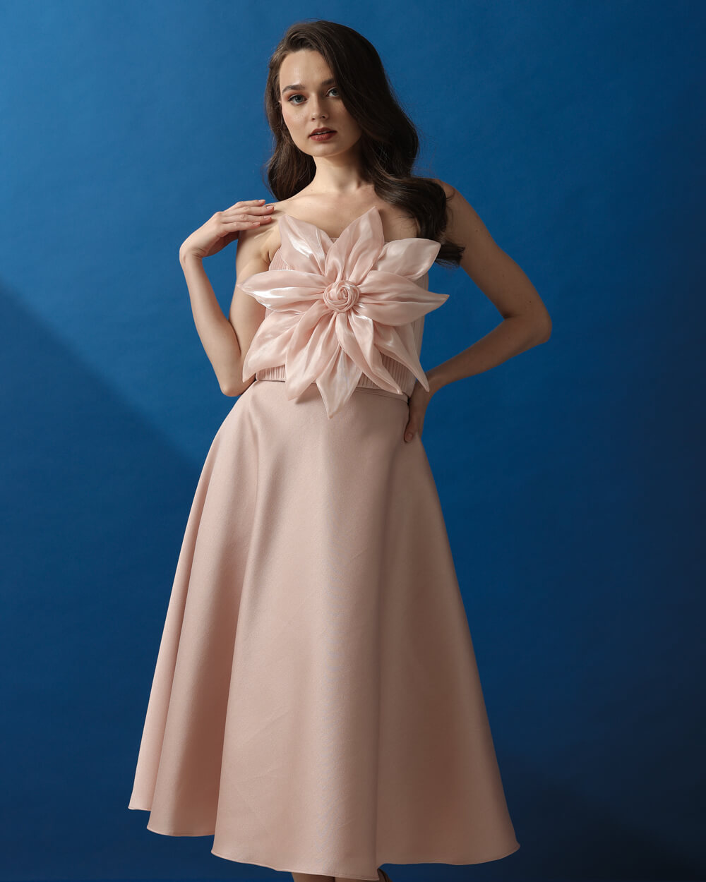 Dante Top in Blush