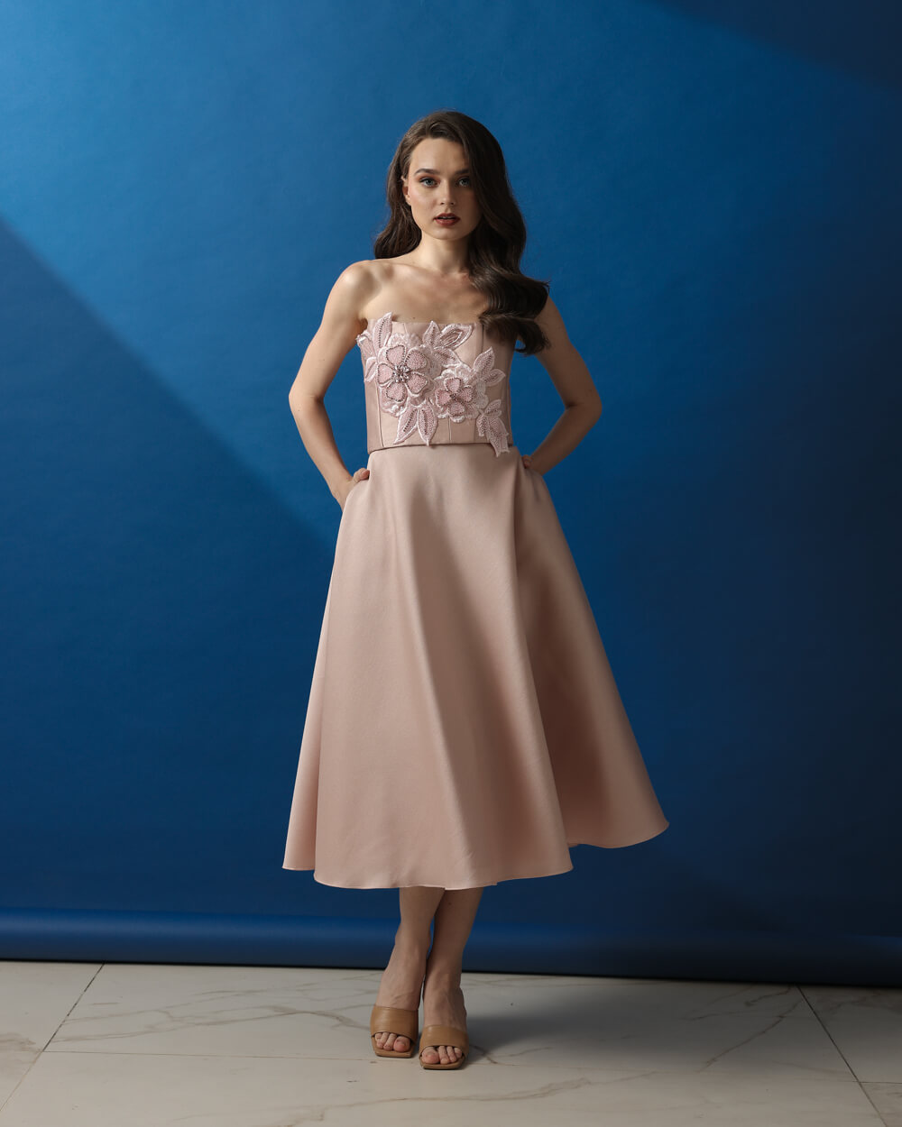 Amara Top in Blush