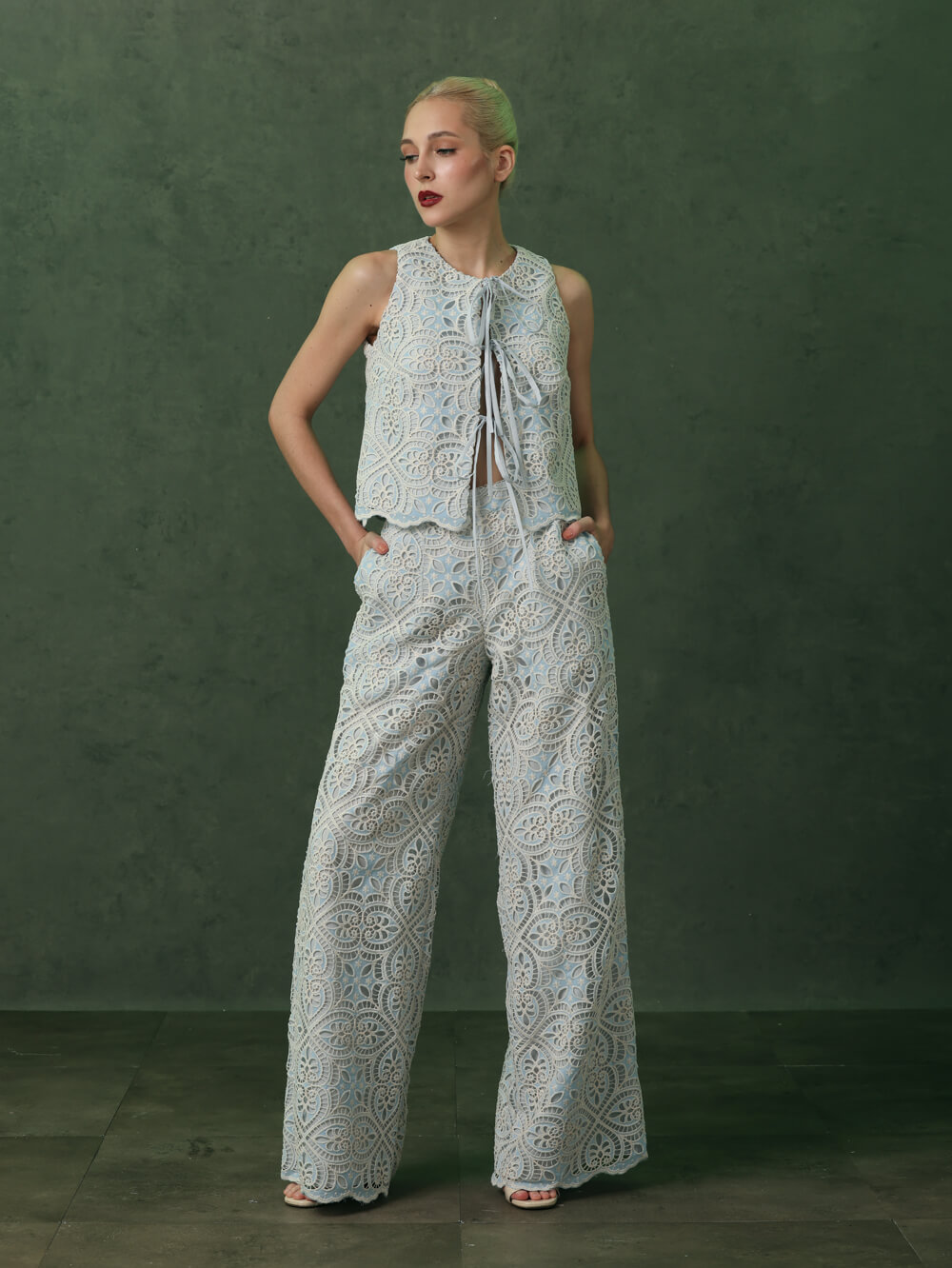 Rika in Powder Blue